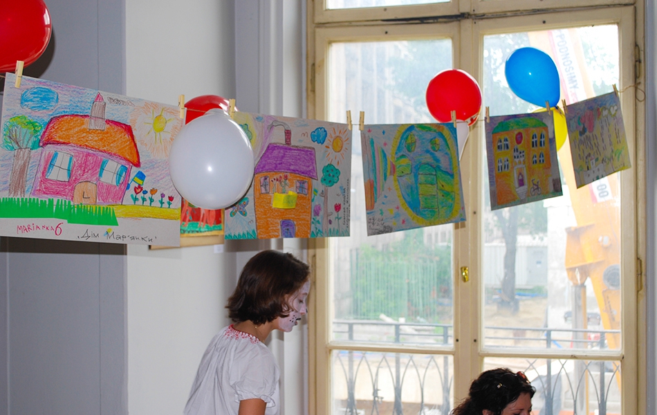 З нагоди Міжнародного дня дитини ЦКМІ провів майстер-клас «Дім мрії: дім, місто, країна»